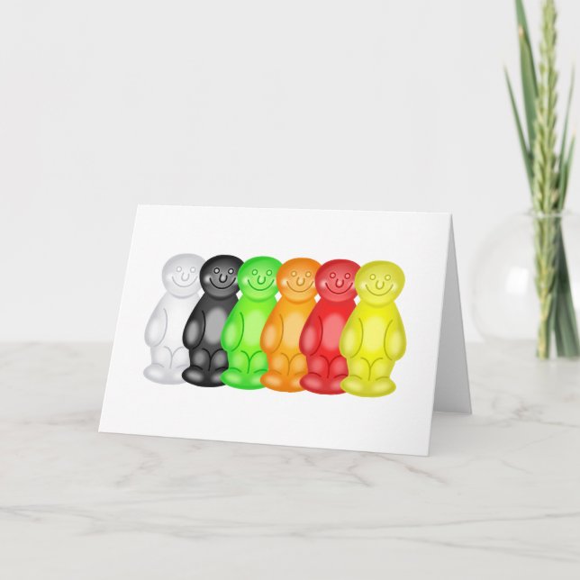 Jelly Baby Gang Card (Front)