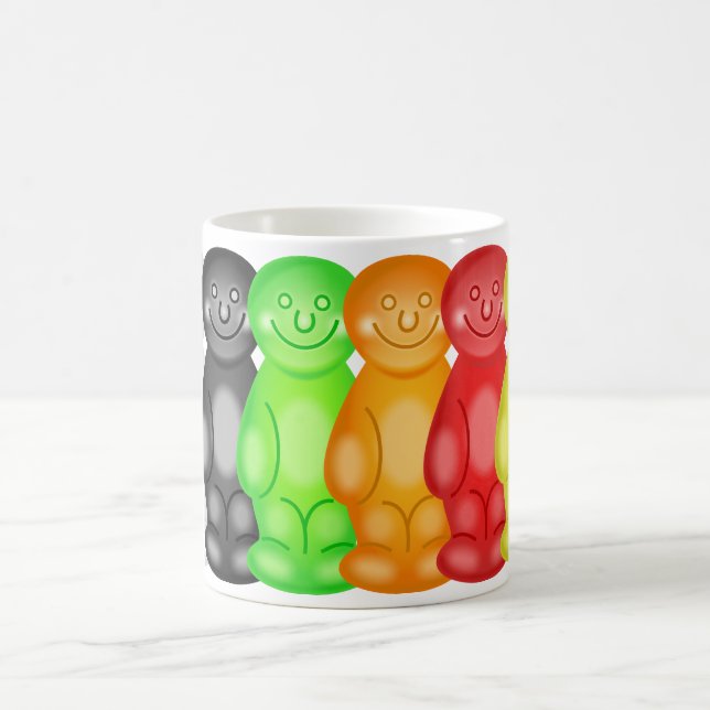 Jelly Baby Gang Coffee Mug (Center)
