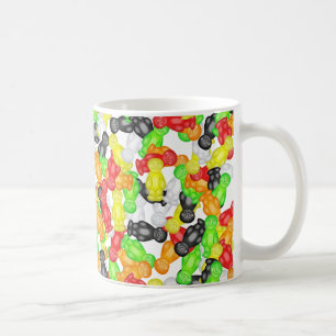 Jelly Baby Wallpaper Coffee Mug