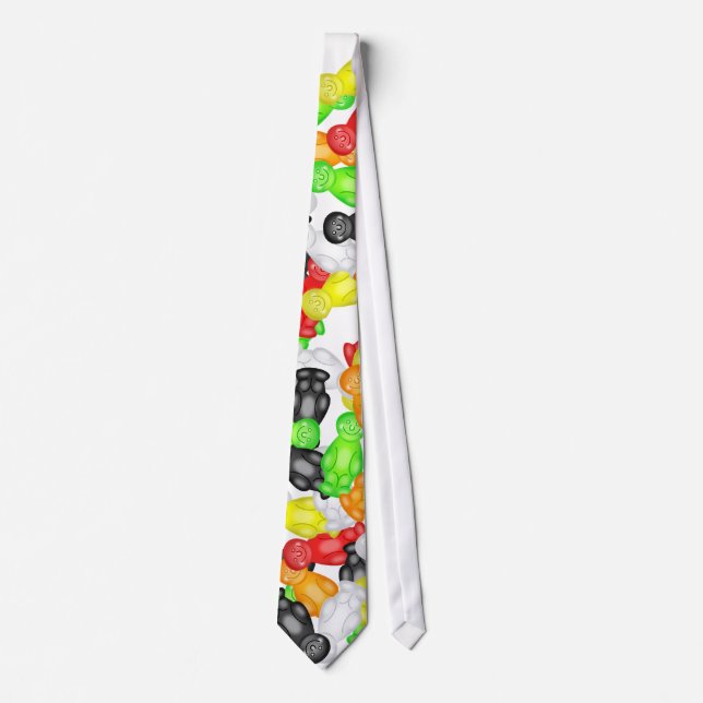 Jelly Baby Wallpaper Tie (Front)