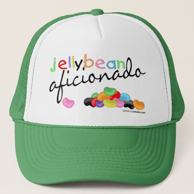Jelly Bean Aficionado Trucker Hat (Front)