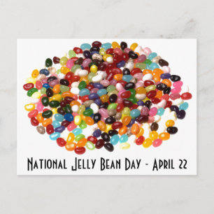 Jelly Bean Day Postcard