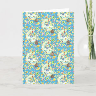 JELLY BEAN DREAMS EASTER BUNNY GREETING CARD Verse