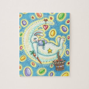 JELLY BEAN DREAMS EASTER BUNNY PUZZLE