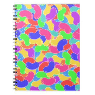 Jelly Bean Explosion Fun Colourful Candy Design Notebook