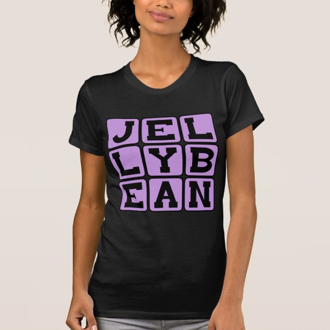 Jelly Bean, Flavoued Candy T-Shirt (Front)