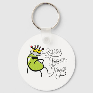 Jelly Bean King Key Ring