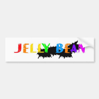 Jelly Bean logo Bumper Sticker