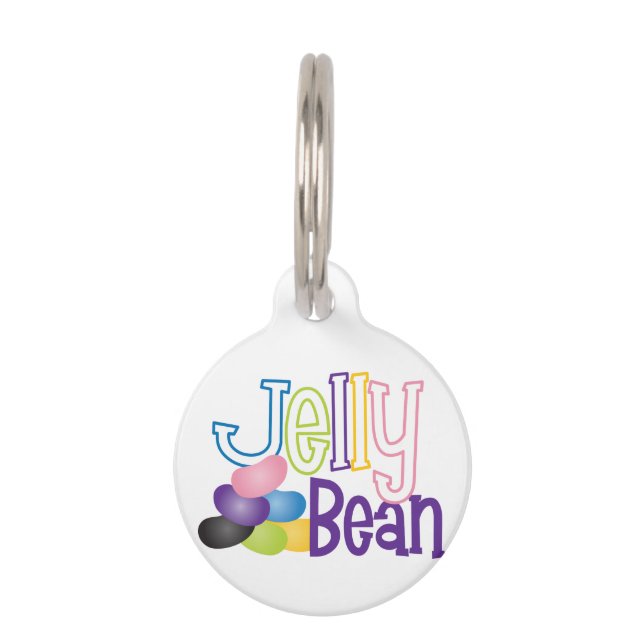 Jelly Bean Pet Tag (Front)