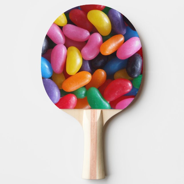Jelly Bean Ping Pong Paddle (Front)