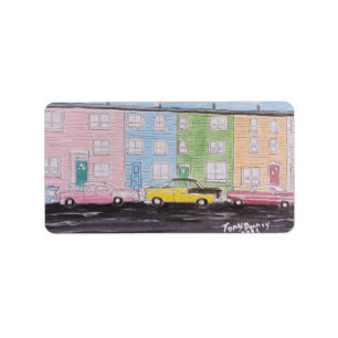 jelly bean row  classic cars Saint Johns NL Label