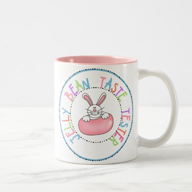Jelly Bean Taste Tester Two-Tone Coffee Mug (Right)