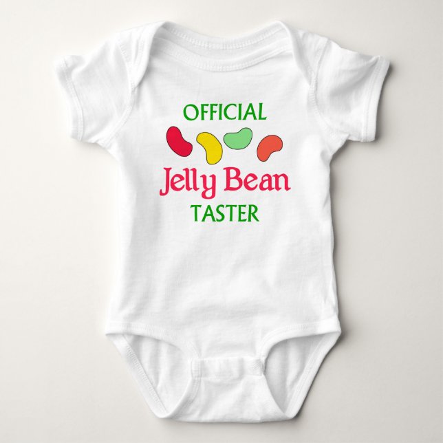 Jelly Bean Taster Baby Bodysuit (Front)