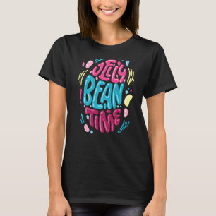 Jelly Bean Time Jelly Bean Foodie Retro Vintage T-Shirt
