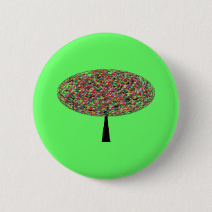 Jelly Bean Tree 6 Cm Round Badge