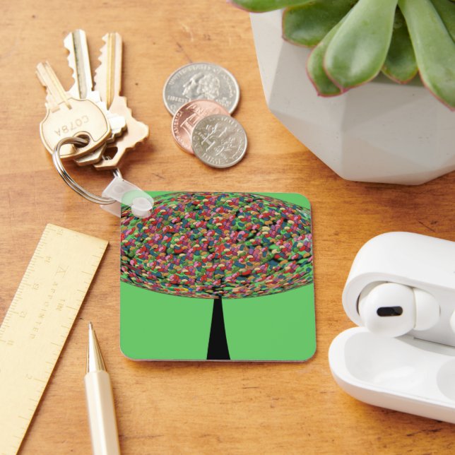 Jelly Bean Tree Key Ring (Desk)
