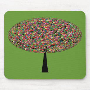 Jelly Bean Tree Mouse Mat