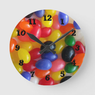 Jelly Bean Wall Clock