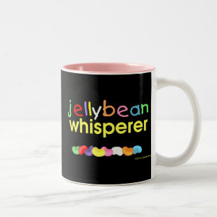 Jelly Bean Whisperer Two-Tone Coffee Mug