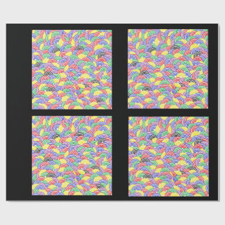 Jelly Bean Wrapping Papper Paper