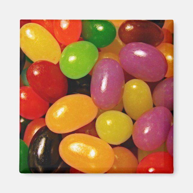 Jelly Beans and Easter Holidays Magnet (Front)