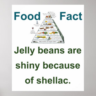Jelly Beans Are Shiny Because Of Shellac  - Food F Poster