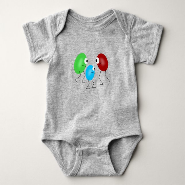 Jelly Beans Baby Bodysuit (Front)