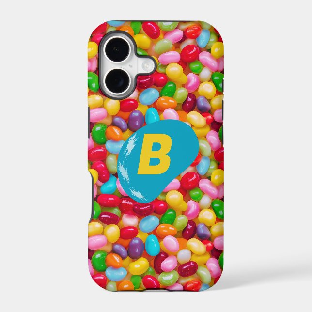 Jelly Beans Candy Love Monogram  (Back)
