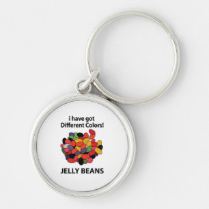 Jelly Beans Colourful Funny Jelly Beans Key Ring