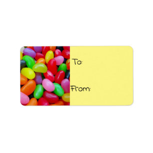 jelly beans label