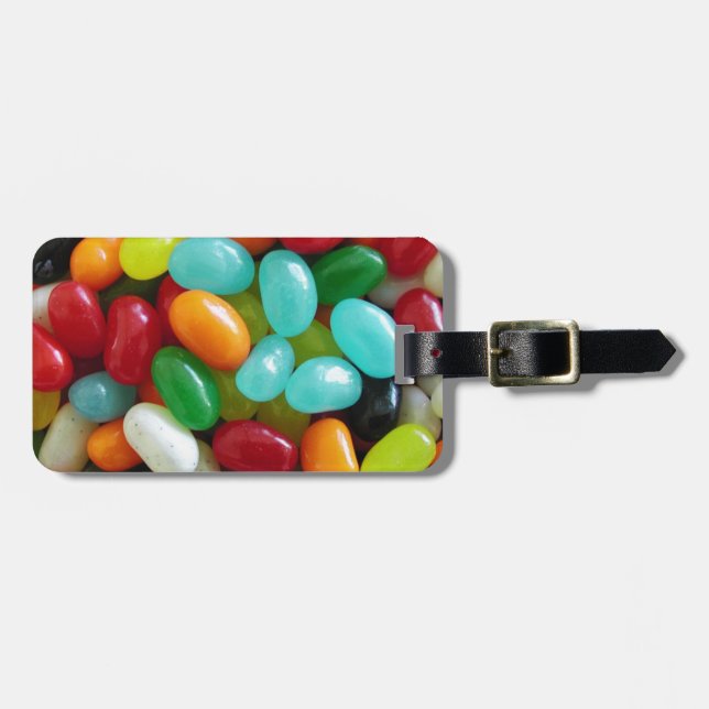 Jelly Beans Luggage Tag (Front Horizontal)