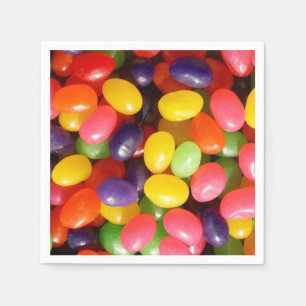 Jelly beans napkin