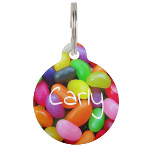 jelly beans pet tag