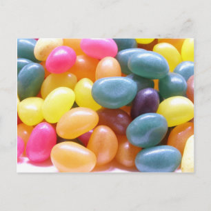 Jelly beans postcard