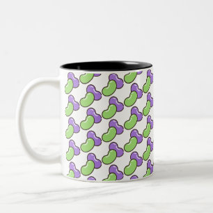 jelly-beans Two-Tone coffee mug