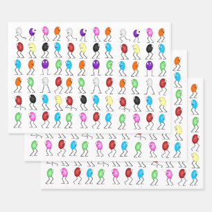 Jelly Beans Wrapping Paper