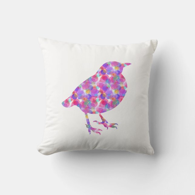 Jelly Bird Pillow (Front)