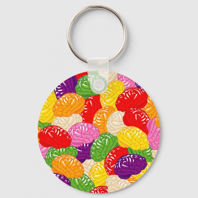 Jelly Brains Key Ring (Front)