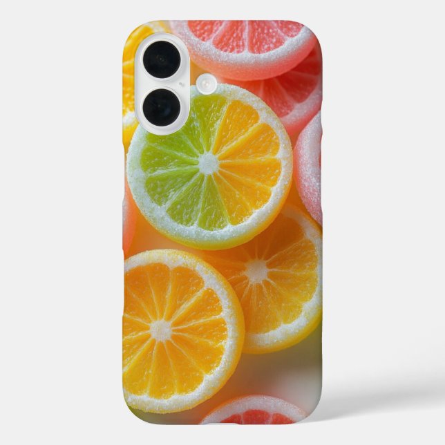 Jelly Candy Citrus Fruits Case-Mate iPhone Case (Back)