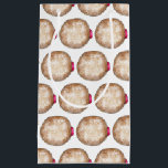 Jelly Doughnuts Happy Hanukkah Chanukah Sufganiyah Small Gift Bag<br><div class="desc">Features an original marker illustration of a delicious jelly doughnut topped with powdered sugar. Perfect for Hanukkah!

This Chanukah illustration is also available on other products. Don't see what you're looking for? Need help with customisation? Contact Rebecca to have something designed just for you.</div>