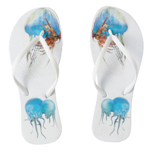 Jelly Fish Fun Flip-Flops Flip Flops
