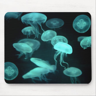 jelly fish glowing mouse mat