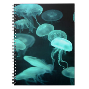 jelly fish glowing notebook
