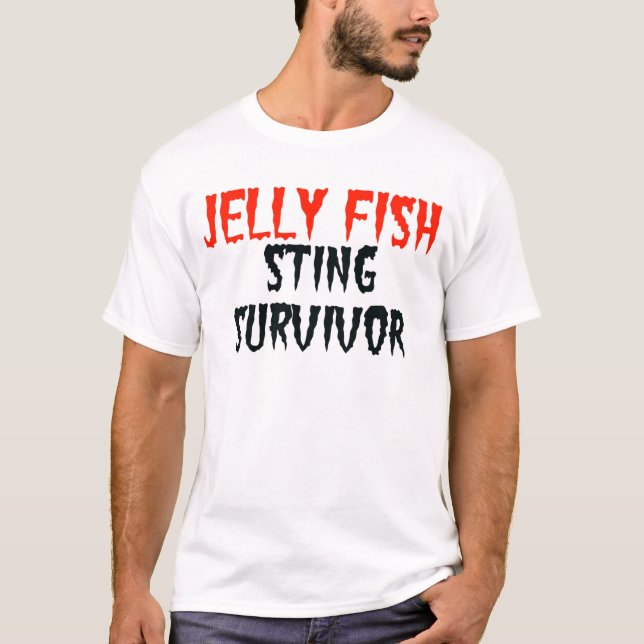 Jelly Fish Stung T-Shirt (Front)
