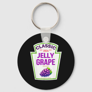 Jelly Grape Halloween 2024 Costume Matching Group  Key Ring