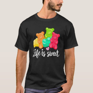 Jelly Gummy Soft Candy Fruity Juicy Kids Gummy ca T-Shirt