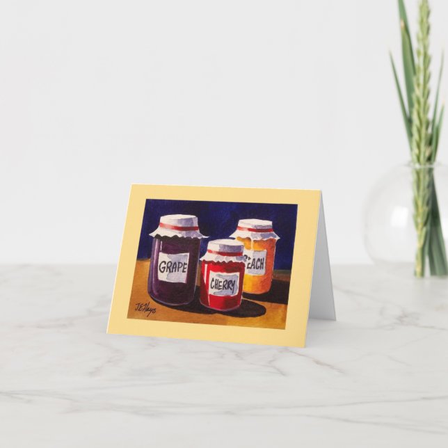 Jelly Jars Notecard (Front)