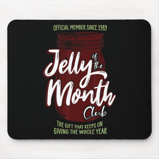 Jelly Of The Month Club Fun Men And Women Christma Mouse Mat (Front)