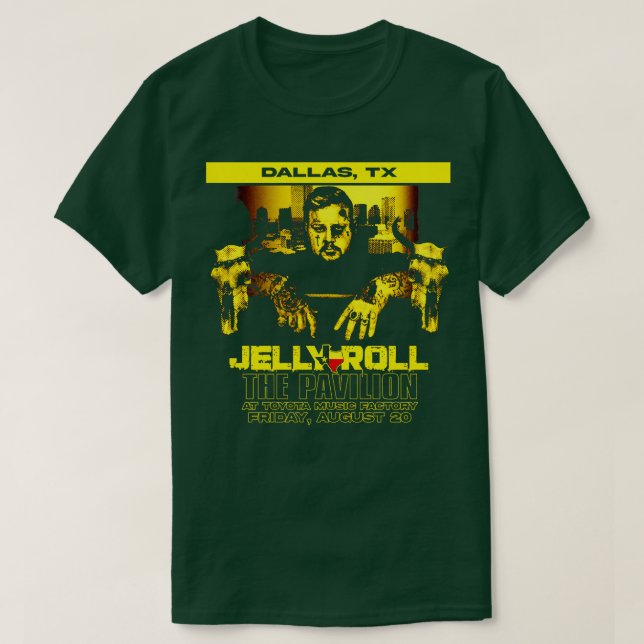 Jelly Roll Dallas TShirt (Design Front)