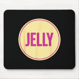 Jelly Shirt Adult Men Women Kids Peanut Butter Cos Mouse Mat